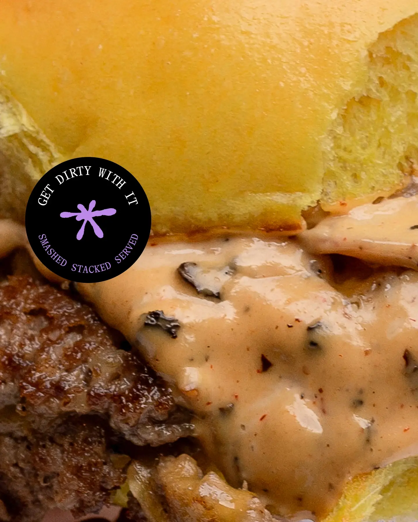 burger closeup