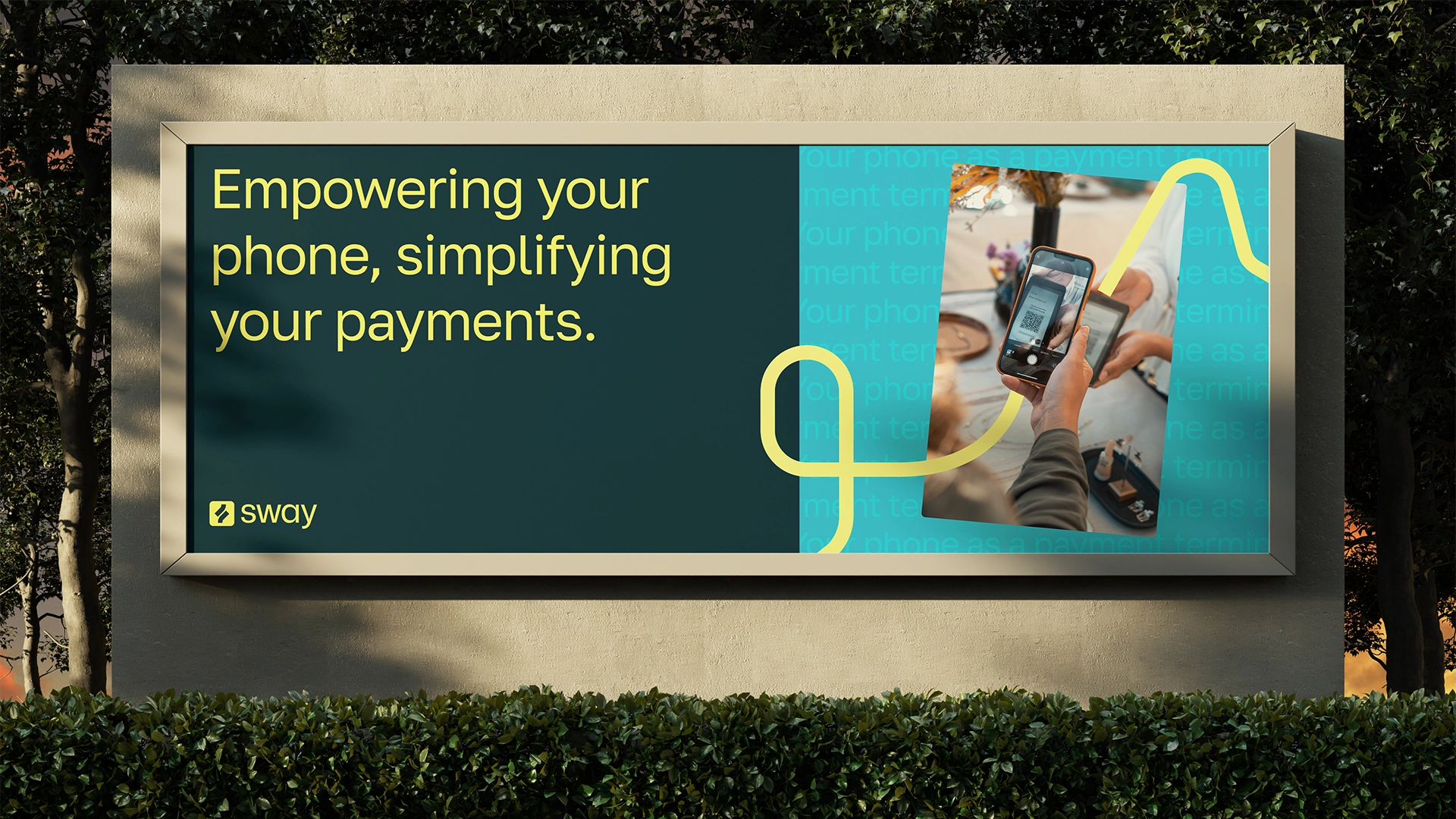 billboard on the street